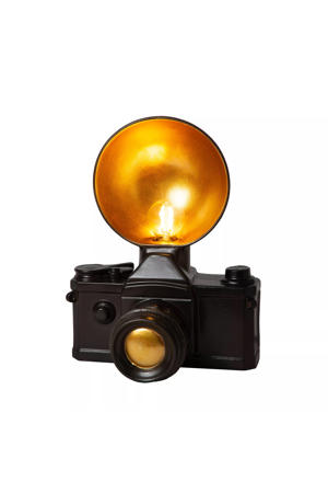 EXTRAVAGANZA CAMERA - Tafellamp - 1xE14 - Zwart