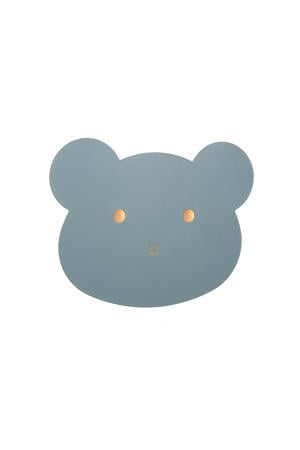 CHARLIE - Wandlamp Kinderkamer - LED Dimb. - 1x7W 2700K - Blauw
