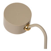 thumbnail: Lucide JOLAN - Oplaadbare Bureaulamp - Accu/Batterij - LED Dim to warm - 1x3,5W 2700K/5700K - Taupe