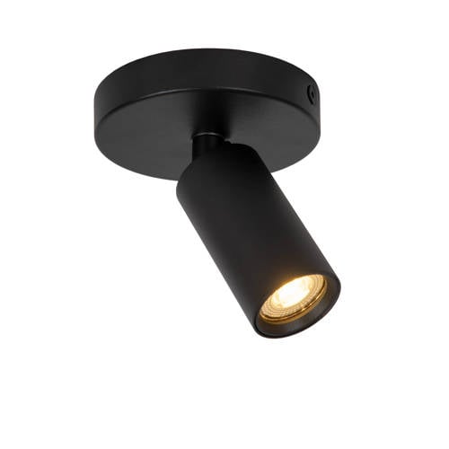 Lucide RITMO - Plafondspot - Ø 10 cm - 1xGU10 (MR11) - Zwart afbeelding