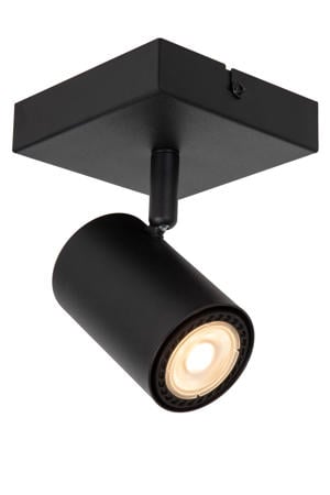 AMIGO - Wandspot / Wandlamp - 1xGU10 - Zwart