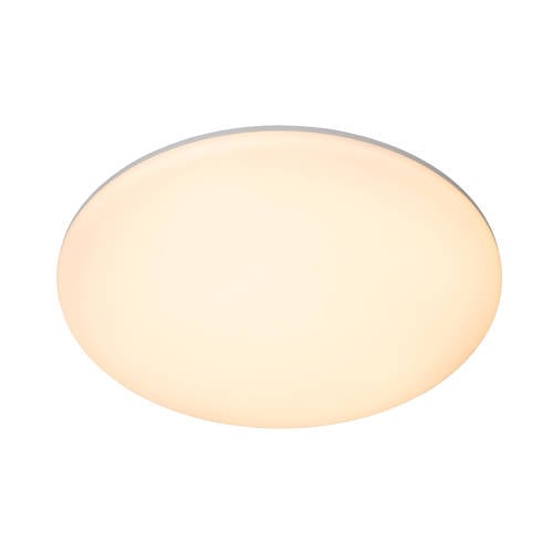 Lucide OLSON - Plafonnière - Ø 35 cm - LED Dimb. - CCT - 1x36W 3000K/6500K - Opaal afbeelding