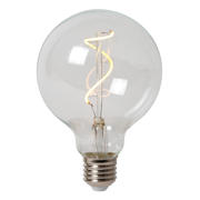thumbnail: Lucide BULB LOW VOLTAGE - Filament lamp - Ø 9,5 cm - LED Dimb. - E27 - 1x1,5W 2700K - Transparant