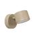 Lucide GIAN - Wandlamp - LED Dimb. - 1x9W 2700K - Taupe