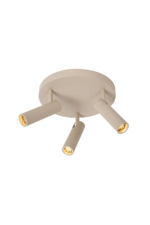 GRADO - Plafondspot - Ø 25 cm - 3xGU10 (MR11) - Taupe