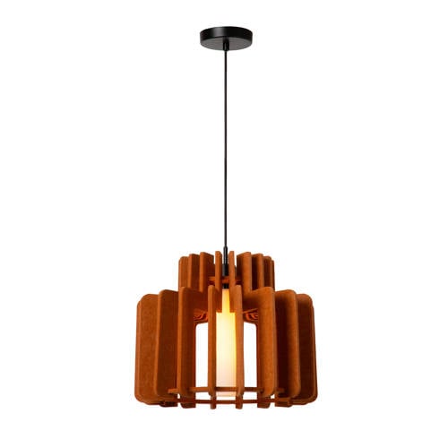 Lucide ROLLO - Hanglamp - 1xE27 - Terracotta afbeelding