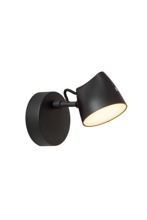MILNE - Wandlamp - LED Dimb. - 1x8W 2700K - Zwart