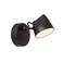 Lucide MILNE - Wandlamp - LED Dimb. - 1x8W 2700K - Zwart