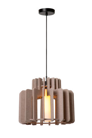 ROLLO - Hanglamp - 1xE27 - Taupe