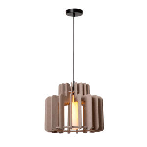 ROLLO - Hanglamp - 1xE27 - Taupe