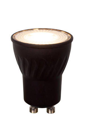 MR11 - Led lamp - Ø 3,5 cm - LED Dimb. - GU10 - 1x3,8W 2700K - Zwart