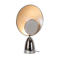 Lucide CASTAMAR - Tafellamp - Ø 25,5 cm - LED - 1x8W 2100K - Chroom