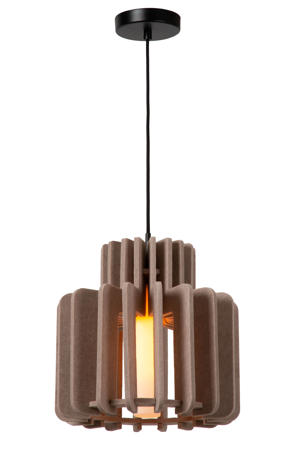 ROLLO - Hanglamp - 1xE27 - Taupe