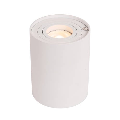 Lucide TUBE - Tafellamp - Ø 9,6 cm - LED 3 StepDim - GU10 - 1x5W 2600K/2800K - Wit afbeelding
