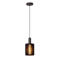 Lucide LAMBRES - Hanglamp - Ø 15 cm - 1xE27 - Zwart