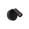 Lucide TONI - Oplaadbare Wandspot / Wandlamp - Accu/Batterij - Ø 8,1 cm - LED Dimb. - CCT - 1x2W 2700K/4000K - Magnetisch - Zwart