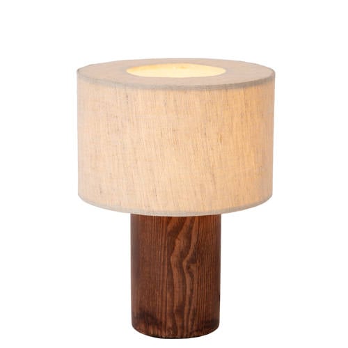 Lucide TACHINA - Tafellamp - 1xE14 - Naturel afbeelding