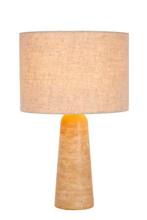 NIMUE - Tafellamp - Ø 30 cm - 1xE27 - Taupe