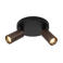 Lucide RITMO - Plafondspot - Ø 15 cm - 2xGU10 (MR11) - Koffie