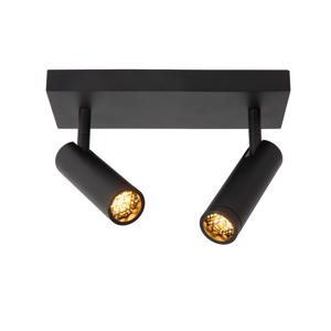 GRADO - Plafondspot - 2xGU10 (MR11) - Zwart