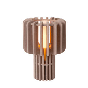 ROLLO - Tafellamp - 1xE27 - Taupe