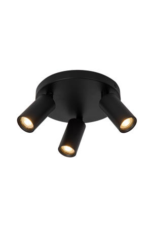 RITMO - Plafondspot - Ø 18 cm - 3xGU10 (MR11) - Zwart