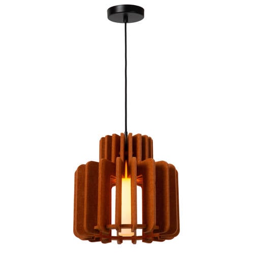 Lucide ROLLO - Hanglamp - 1xE27 - Terracotta afbeelding
