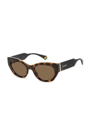zonnebril met tortoise print 6199/S/X bruin