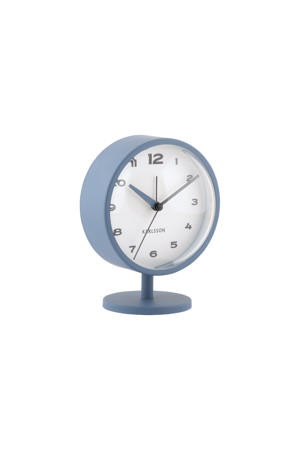 tafelklok Brisk Dome blauw 