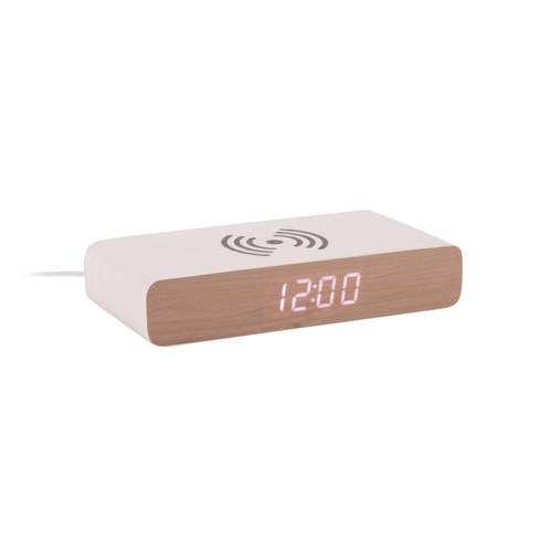 Karlsson wekker Rertro Flat wit - Wit