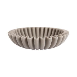 schaal Wave lichtgrijze