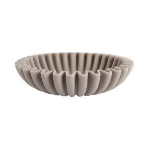 schaal Wave lichtgrijze