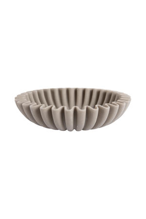 schaal Wave lichtgrijze