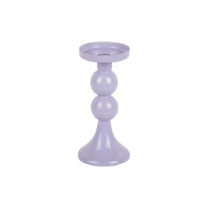kandelaar Funky zachtpaars (19,5 cm) 