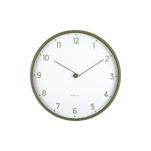 wandklok Sencillez groen 