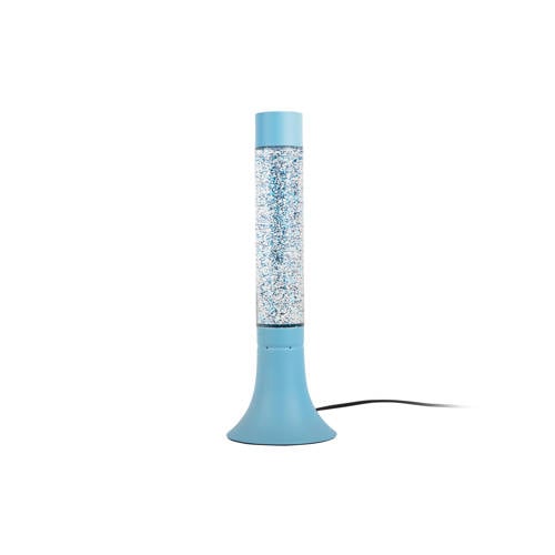Leitmotiv tafellamp Astro Glitter blauw - Blauw