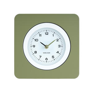wandklok New Vintage groen 