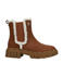 Michael Kors Blake gevoerde enkelboots cognac