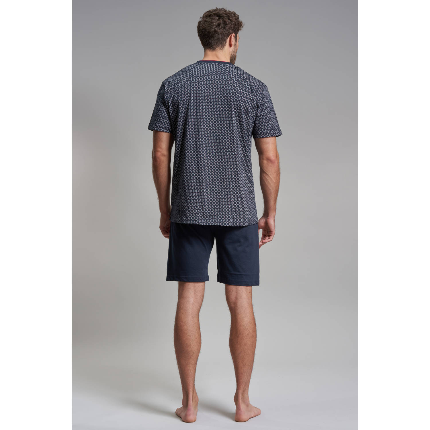 Götzburg shortama donkerblauw
