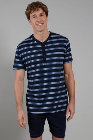 shortama blauw