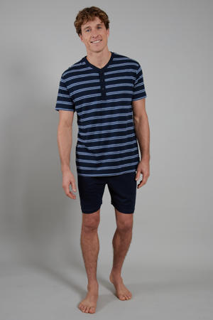 shortama blauw