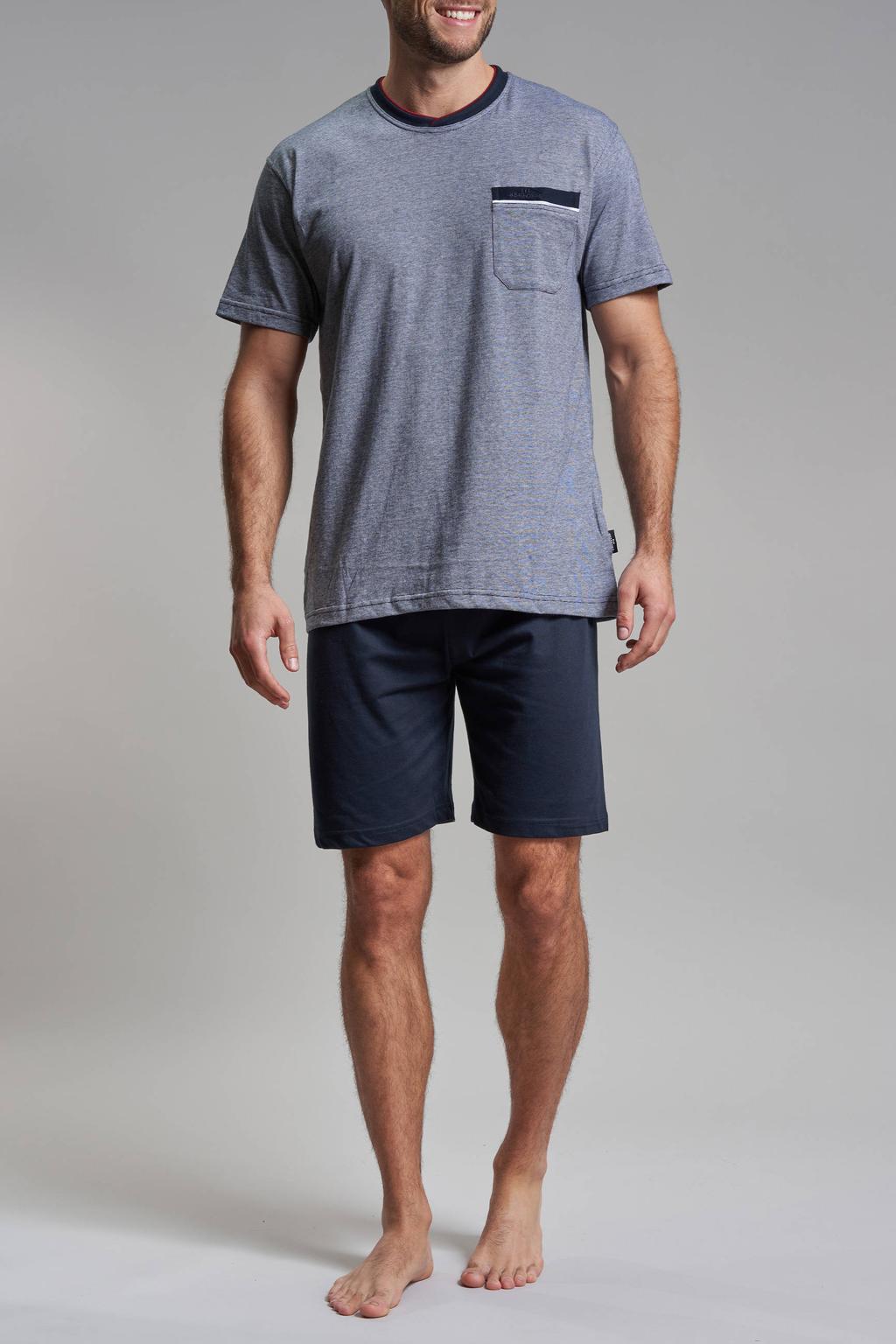 Götzburg shortama donkerblauw