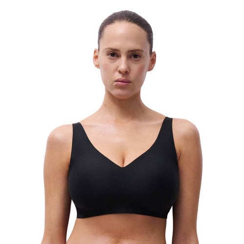 Chantelle seamless voorgevormde bh zonder beugel Soft Stretch Power zwart afbeelding