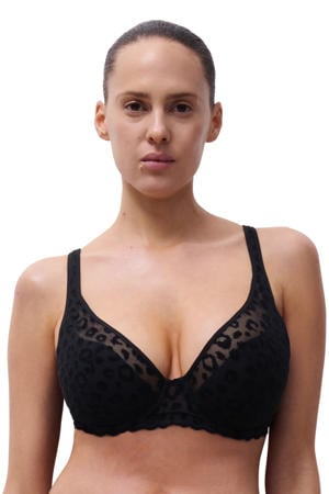 voorgevormde beugelbh Girls zwart