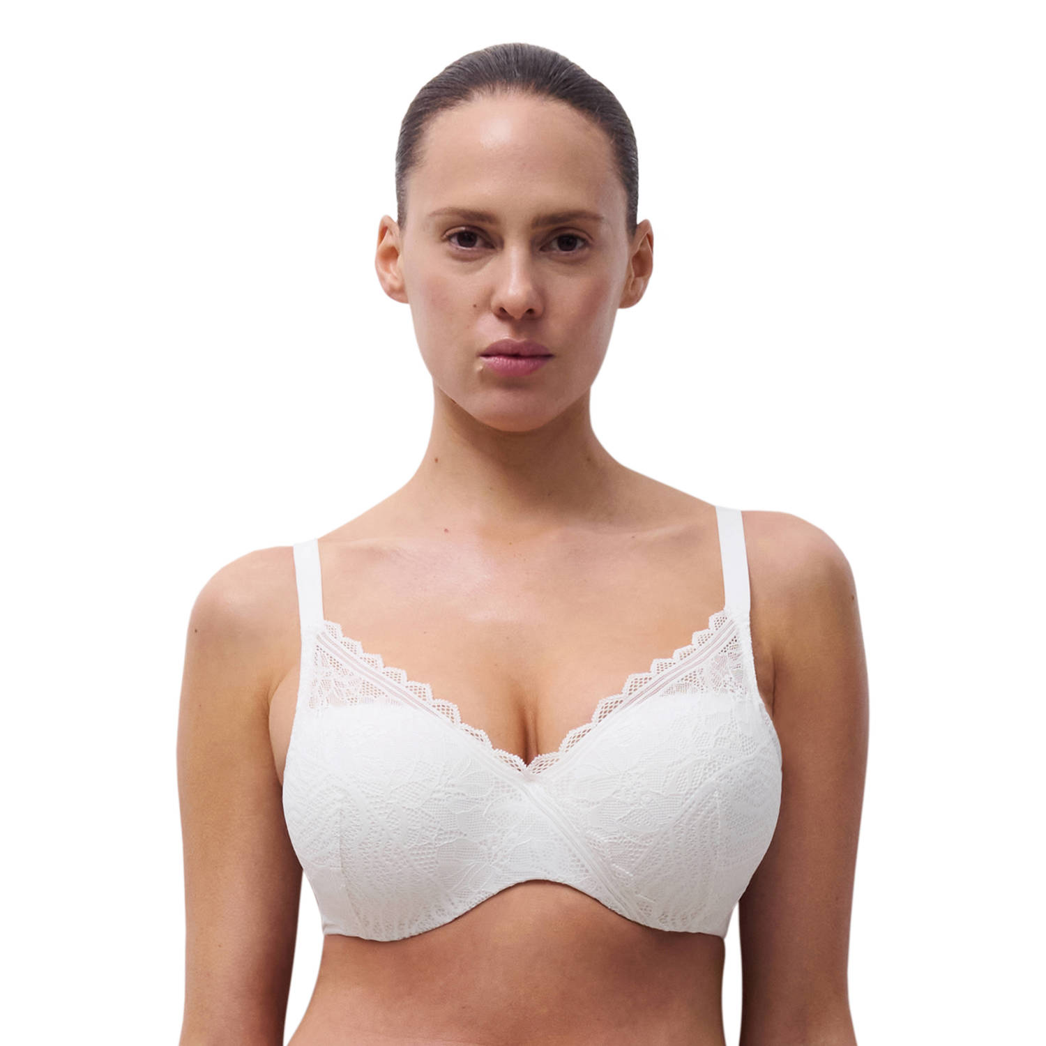 Chantelle EasyFeel voorgevormde beugelbh Floral Touch wit