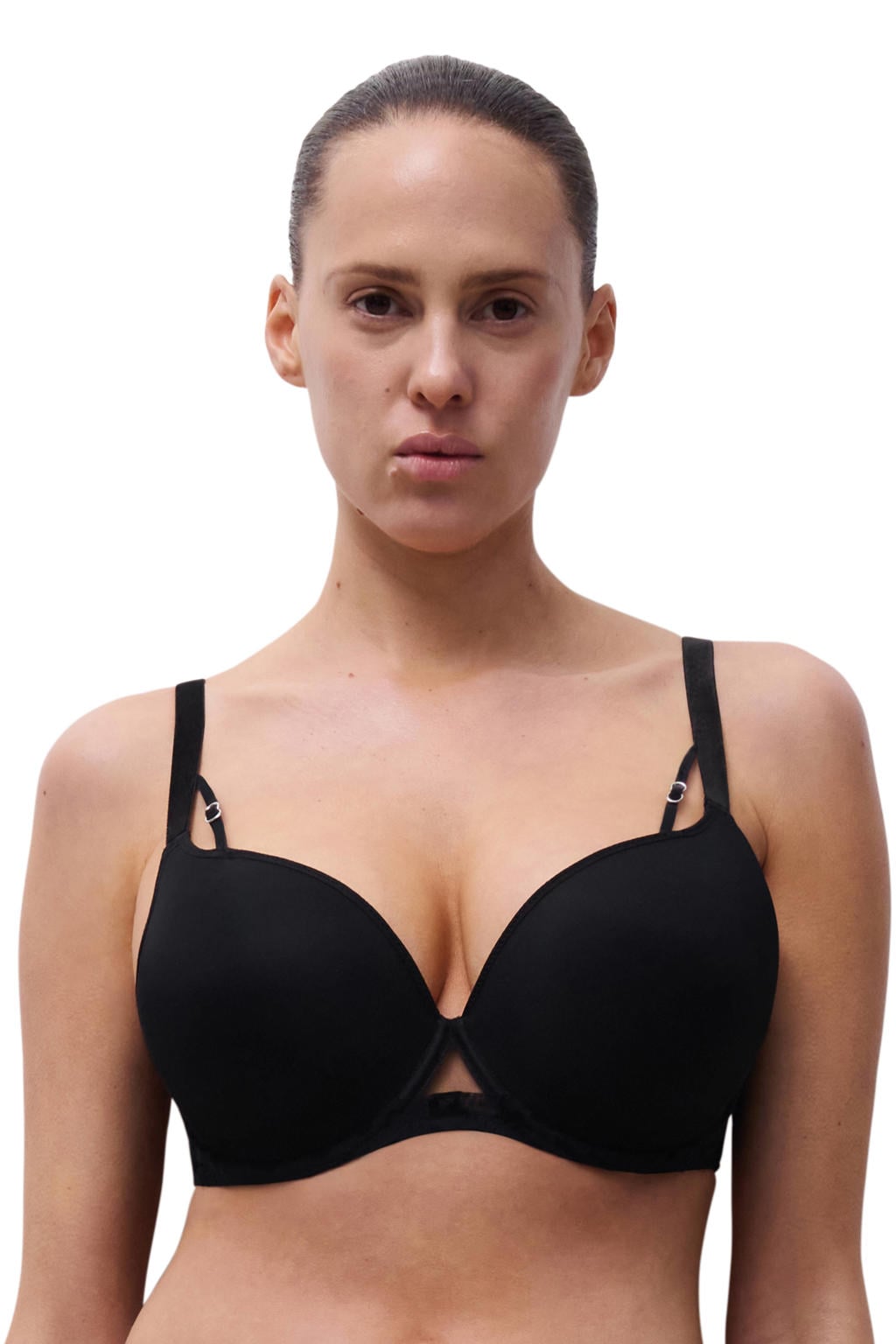 Chantelle Pulp voorgevormde T-shirt-bh met beugel Girls zwart