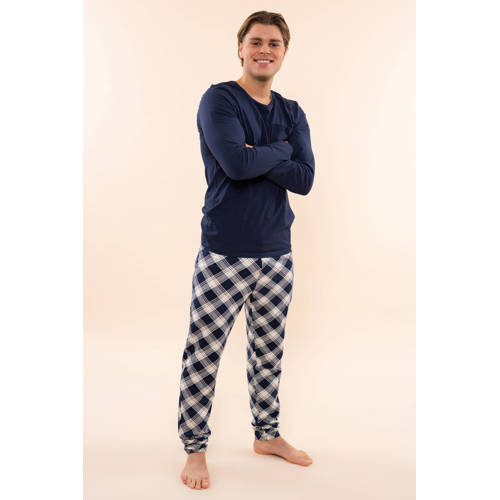Charlie Choe pyjama donkerblauw/wit afbeelding