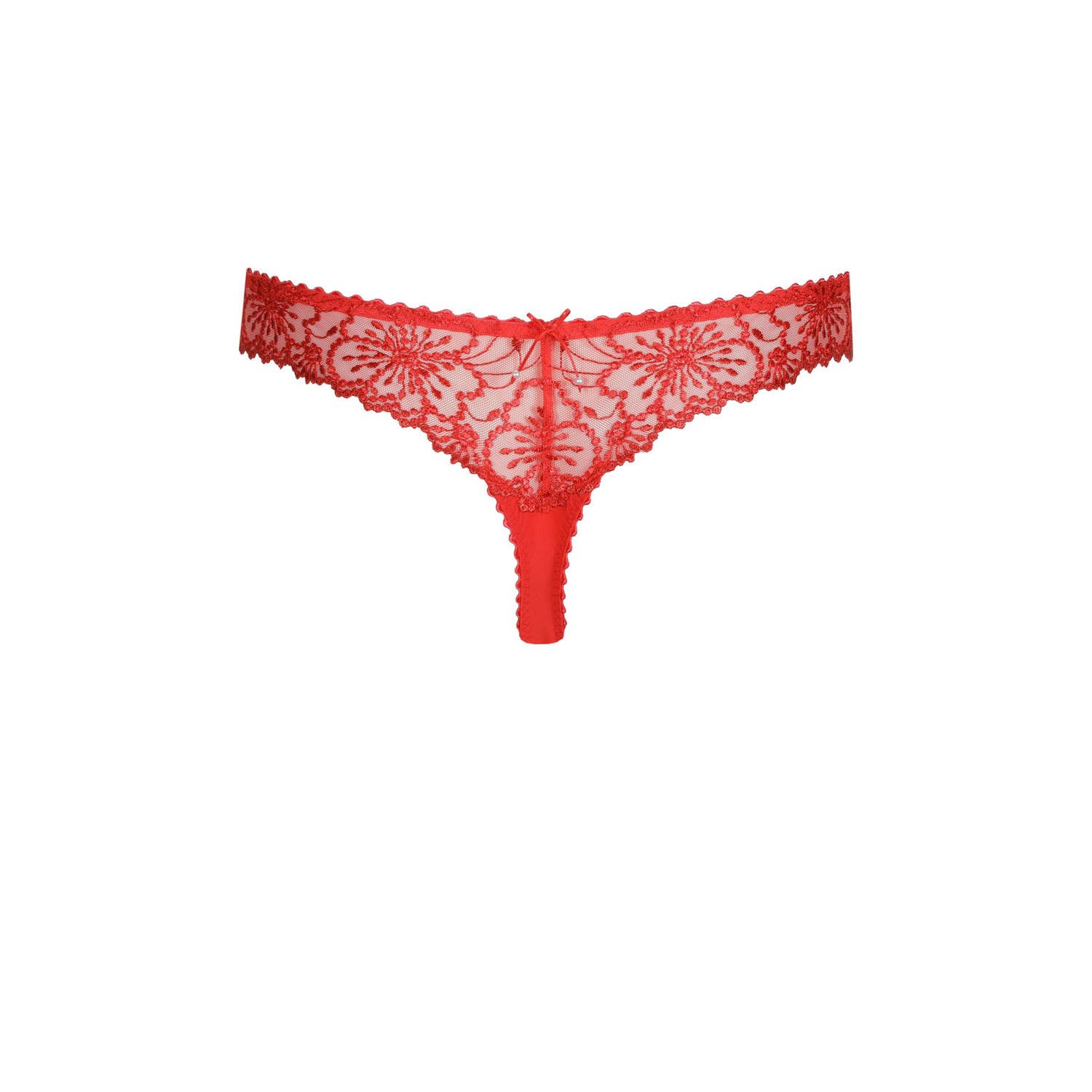 Marie Jo string Jane rood