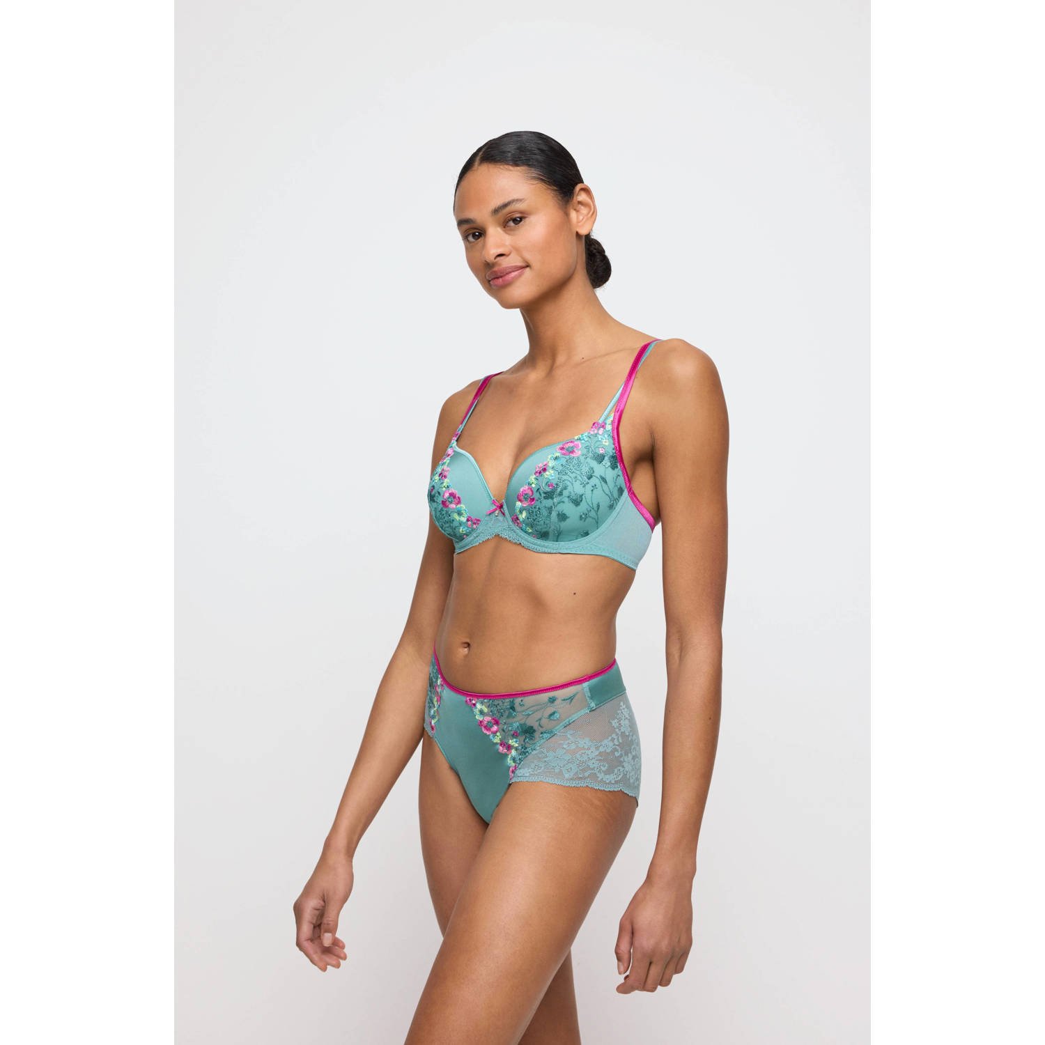 Marie Jo voorgevormde beugelbh Lizelot turquoise fuchsia