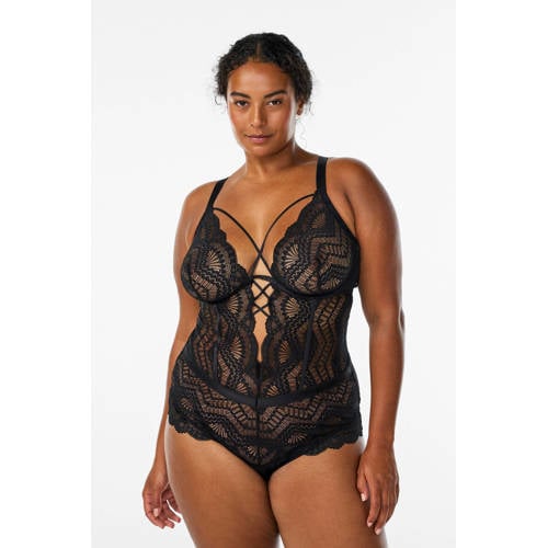 Zizzi stringbody CAETTA zwart afbeelding